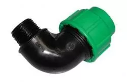 Отвод ПЭ компр./н.р. 25х3/4"