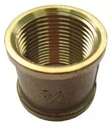 Муфта лат. Ду40 (1 1/2") никель